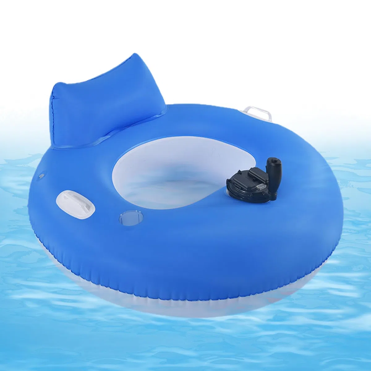 Elektrischer Pool Float, Aufblasbare Seen Liege, 39,76 Zoll Sommermatratze mit Komfort, PVC Strandausrüstung, Schwimmzubehör mit einfacher Verwendung, Entspannungsausrüstung für Männer und Frauen