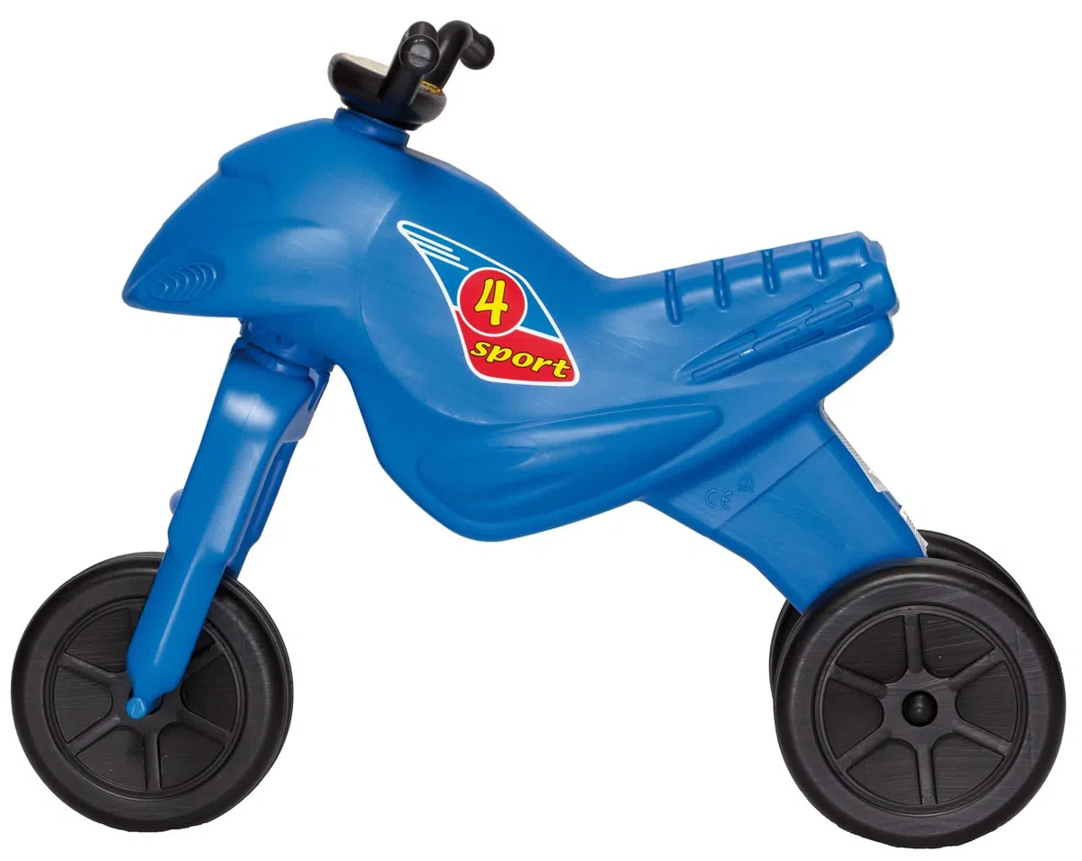 Rutscher Motorrad Fahrzeug 4 Maxi Kinder Laufrad Lauflernrad blau