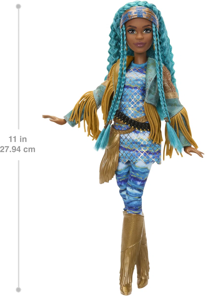 Mattel Disney Descendants The Rise of Red Fashion Doll & Accessory - Uma, Daughter of Ursula with Movie-Inspired Clothes