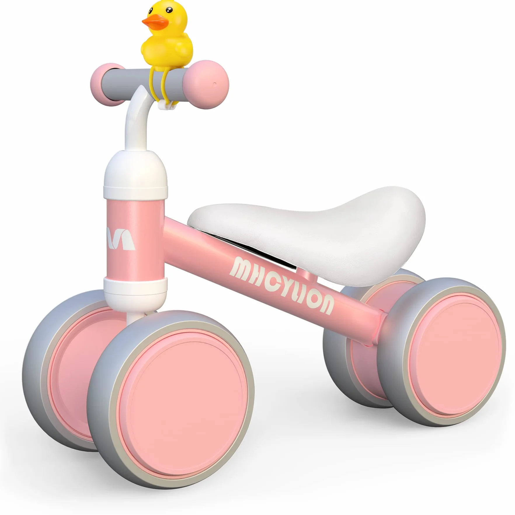 VITONIS Laufrad ab 1 Jahr, Kinder Lauflernrad Spielzeug mit 4 Räder für 10-24 Monate, Fahrrad für Jungen Mädchen als Geschenke