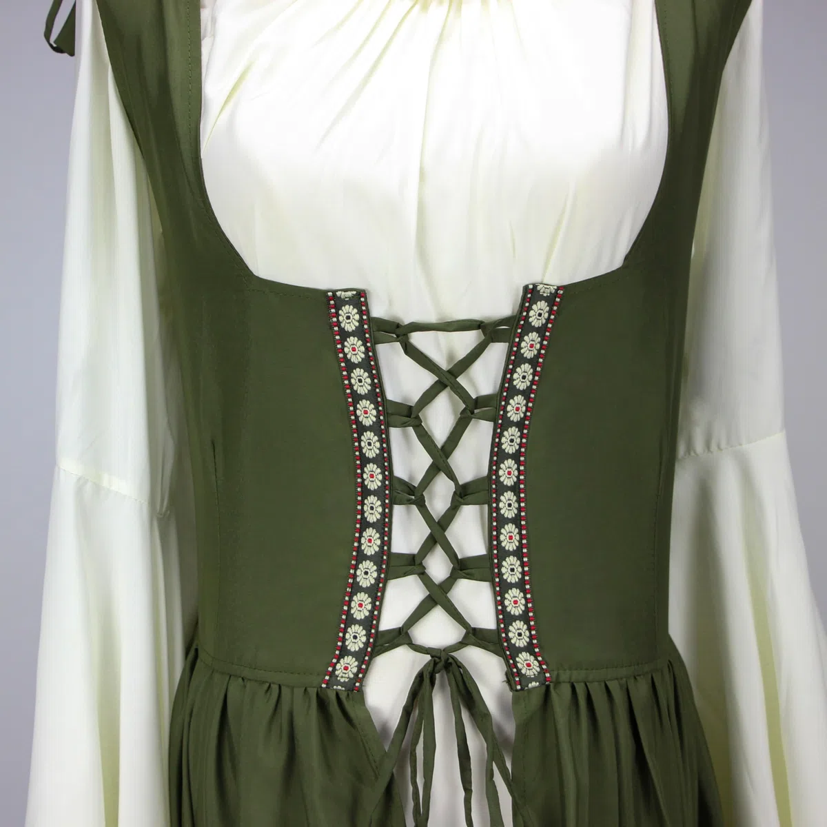 Aibaowedding Renaissance Kleid Damen Mittelalter Kleid Mittelalter Kostüme Damen